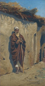  Ludwig Pintura al %C3%B3leo - FIGURAS EGIPCIA 2 Ludwig Deutsch Orientalismo